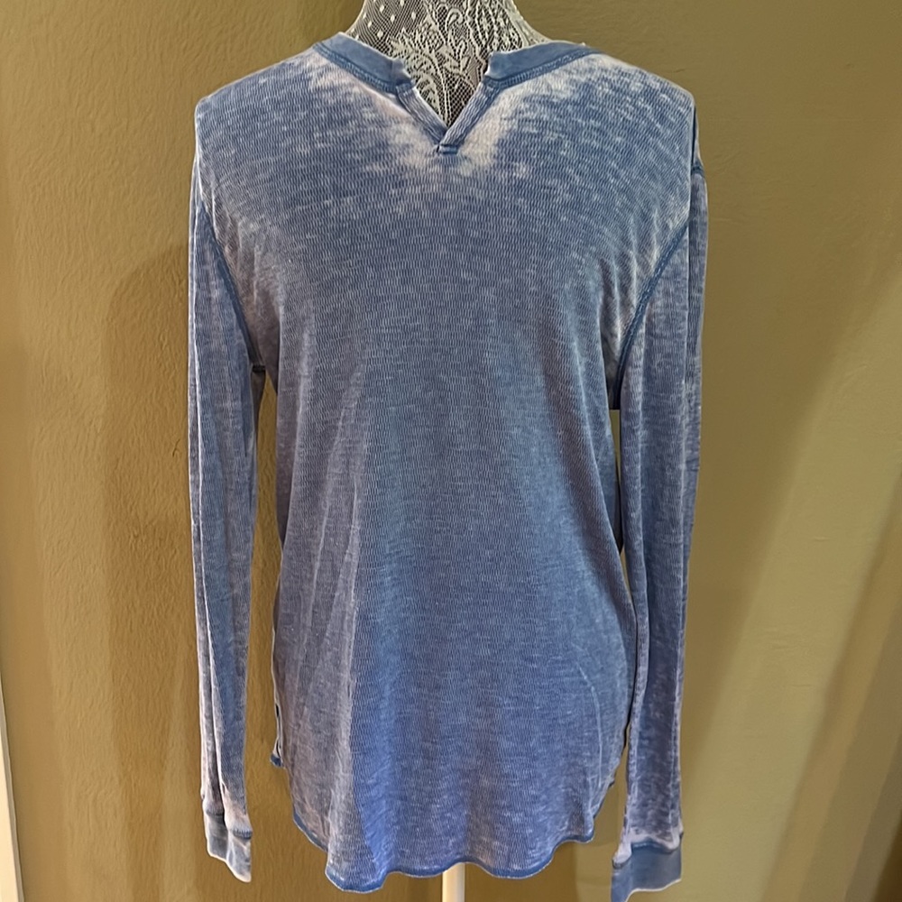 Men Long Sleeve Cotton Tee